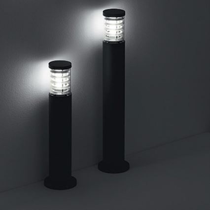 Ideal Lux - Outdoor lamp 1xE27/42W/230V 80 cm IP44 black