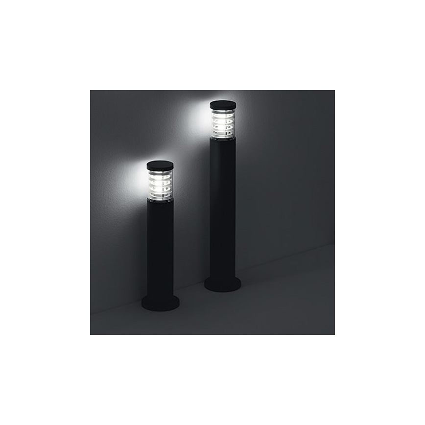 Ideal Lux - Outdoor lamp 1xE27/42W/230V 80 cm IP44 black