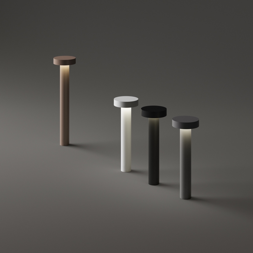 Ideal Lux - Outdoor lamp 4xG9/15W/230V 80 cm IP44 brown