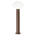 Ideal Lux - Outdoor lamp CLIO 1xE27/42W/230V 60 cm IP44 brown