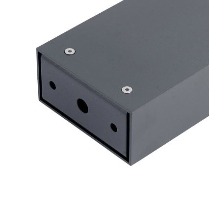 Ideal Lux - Outdoor lamp SIRIO 2xG9/15W/230V IP44 anthracite