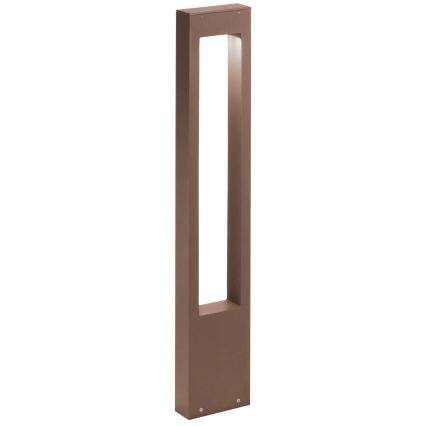 Ideal Lux - Outdoor lamp VEGA 1xG9/15W/230V 80 cm IP44 brown
