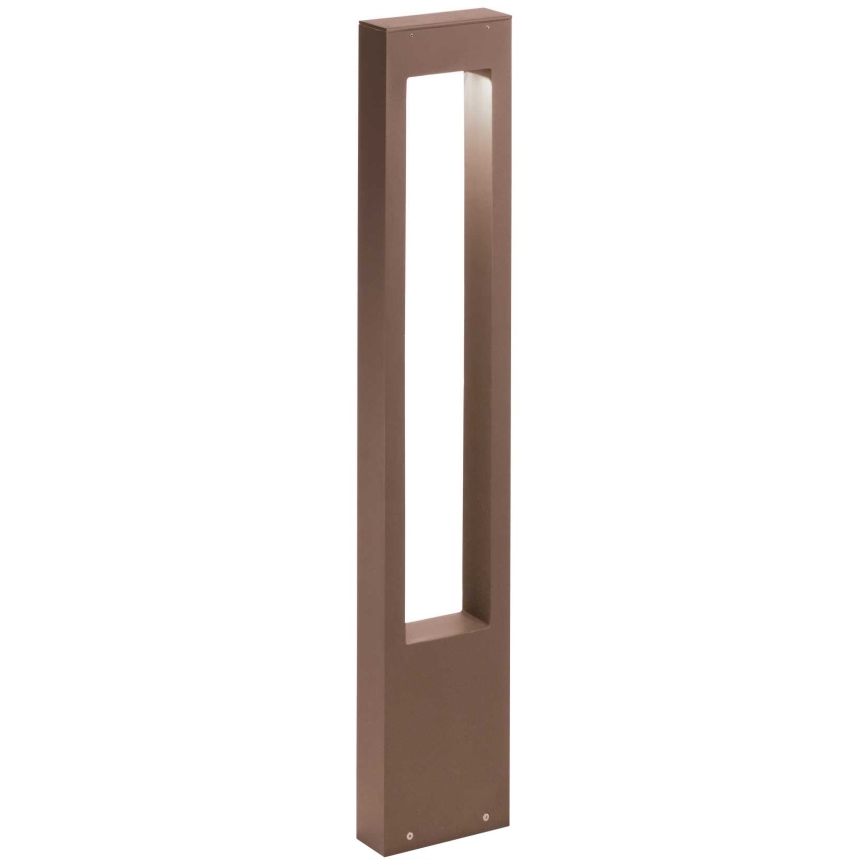Ideal Lux - Outdoor lamp VEGA 1xG9/15W/230V 80 cm IP44 brown