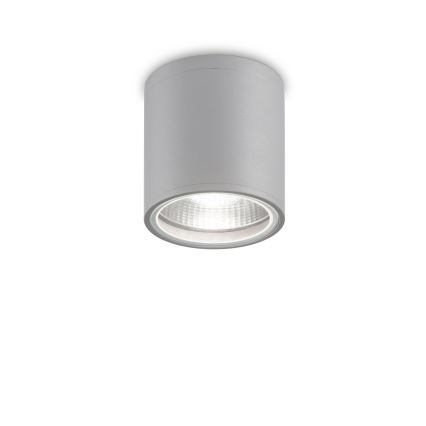 Ideal Lux - Outdoor spotlight GUN 1xGU10/28W/230V Ø 11 cm IP55 grey