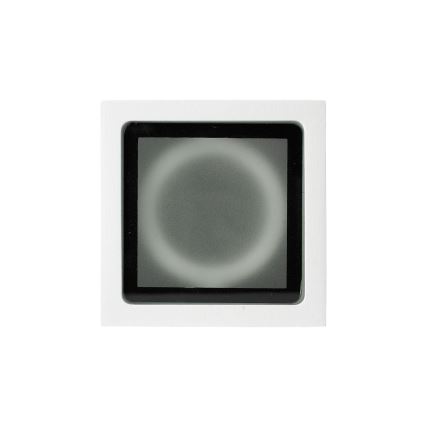 Ideal Lux - Outdoor spotlight TECHO 1xGU10/20W/230V 15x15 cm IP54 white