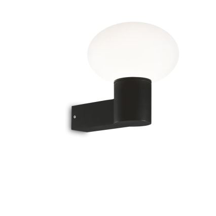 Ideal Lux - Outdoor wall lamp CLIO 1xE27/42W/230V IP44 black