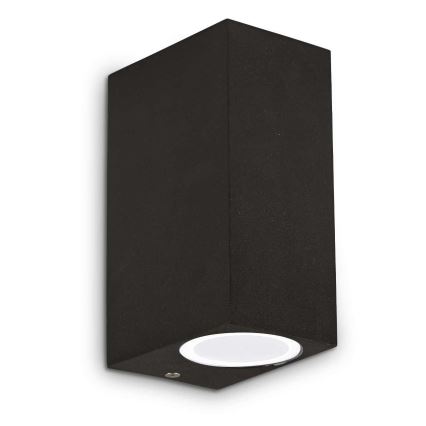 Ideal Lux - Outdoor wall light 2xE27/28W/230V black