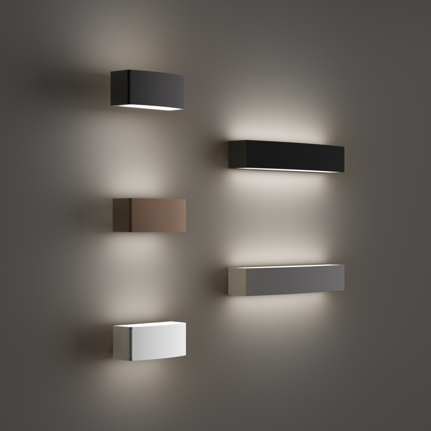 Ideal Lux - Outdoor wall light ANDROMEDA 1xE27/60W/230V IP55 black