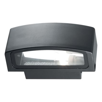 Ideal Lux - Outdoor wall light ANDROMEDA 1xE27/60W/230V IP55 black