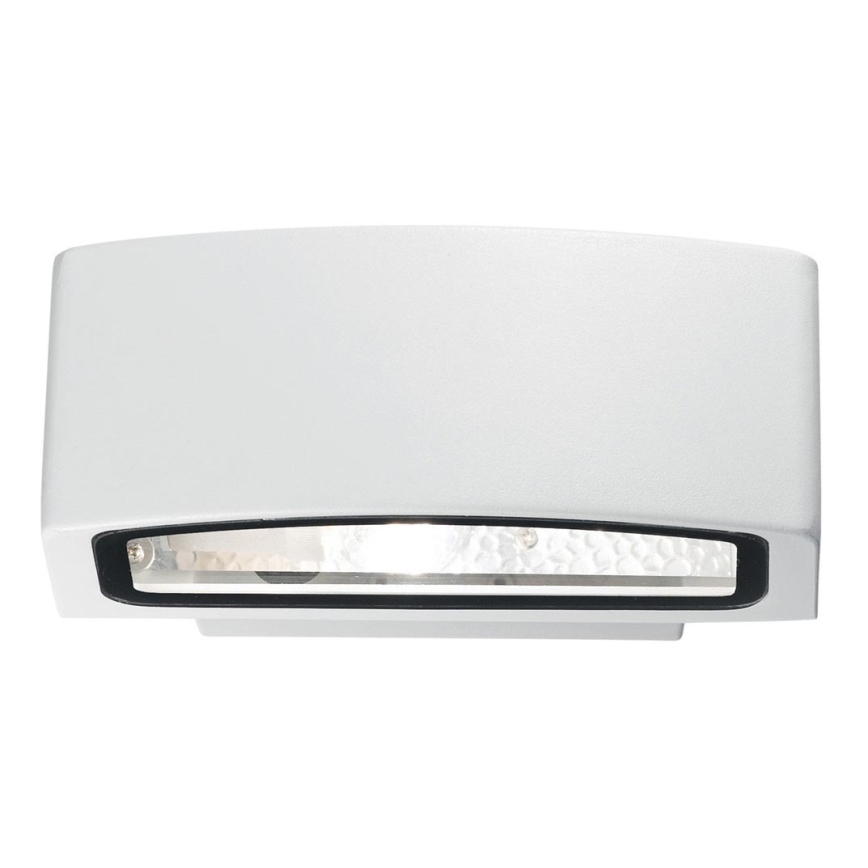 Ideal Lux - Outdoor wall light ANDROMEDA 1xE27/60W/230V IP55 white