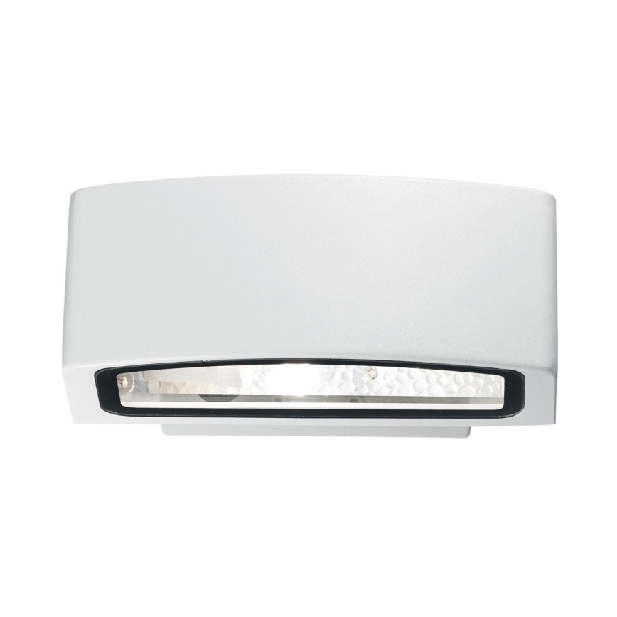 Ideal Lux - Outdoor wall light ANDROMEDA 1xE27/60W/230V IP55 white