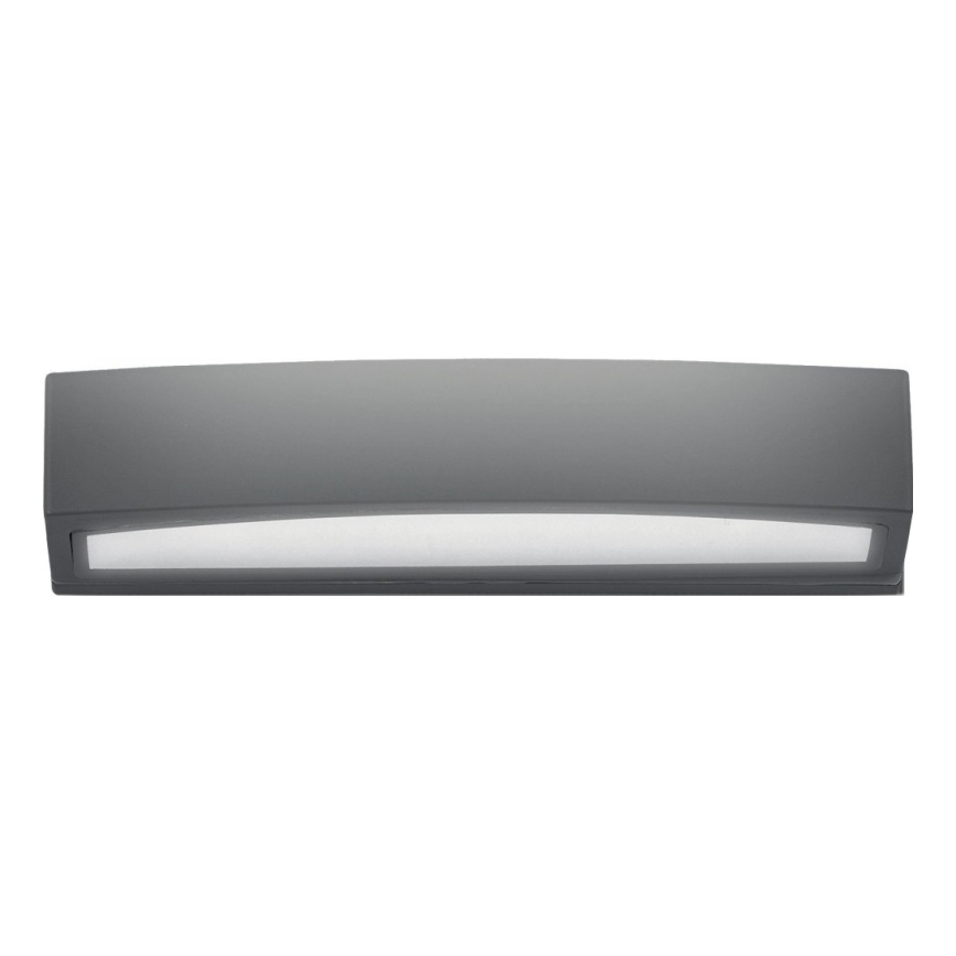 Ideal Lux - Outdoor wall light ANDROMEDA 2xE27/60W/230V IP55 anthracite