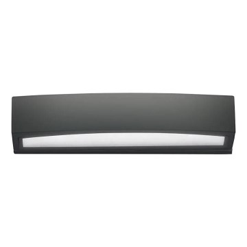Ideal Lux - Outdoor wall light ANDROMEDA 2xE27/60W/230V IP55 black