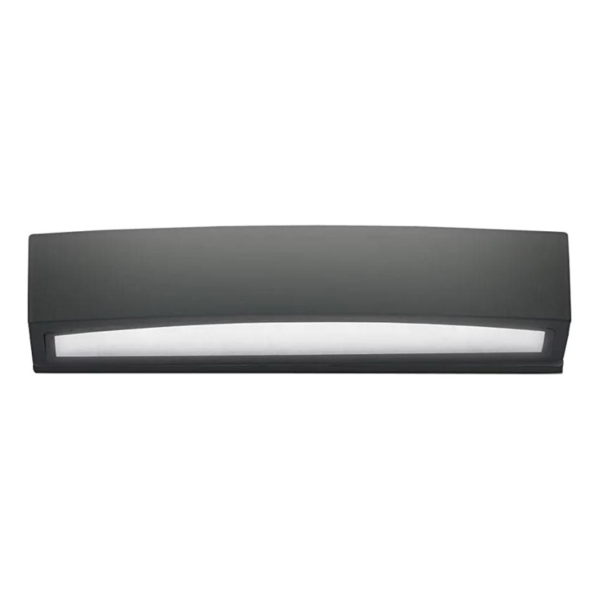 Ideal Lux - Outdoor wall light ANDROMEDA 2xE27/60W/230V IP55 black