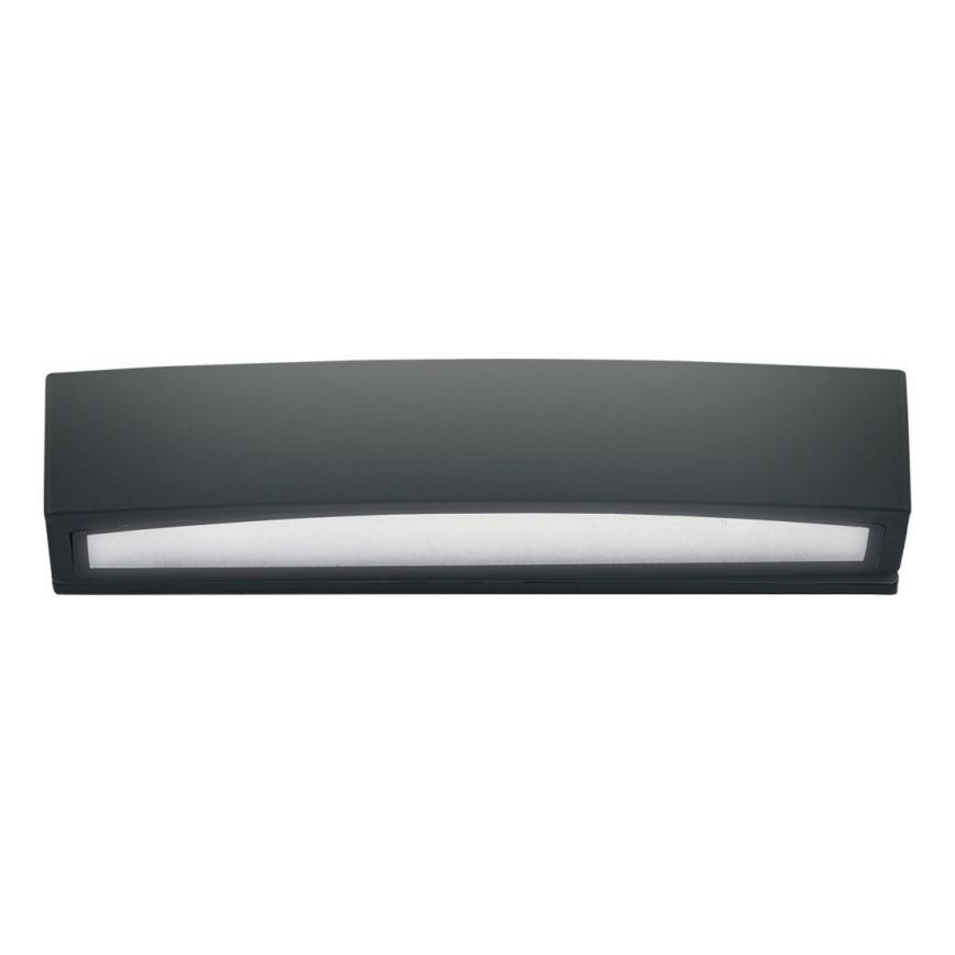Ideal Lux - Outdoor wall light ANDROMEDA 2xE27/60W/230V IP55 black