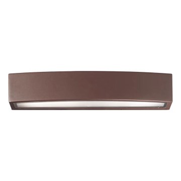 Ideal Lux - Outdoor wall light ANDROMEDA 2xE27/60W/230V IP55 brown