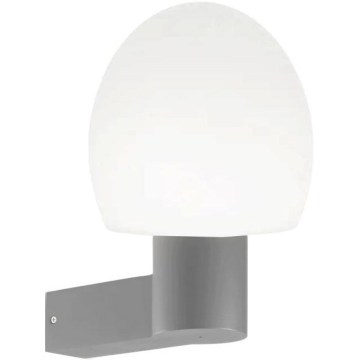 Ideal Lux - Outdoor wall light CLIO 1xE27/42W/230V IP44 grey