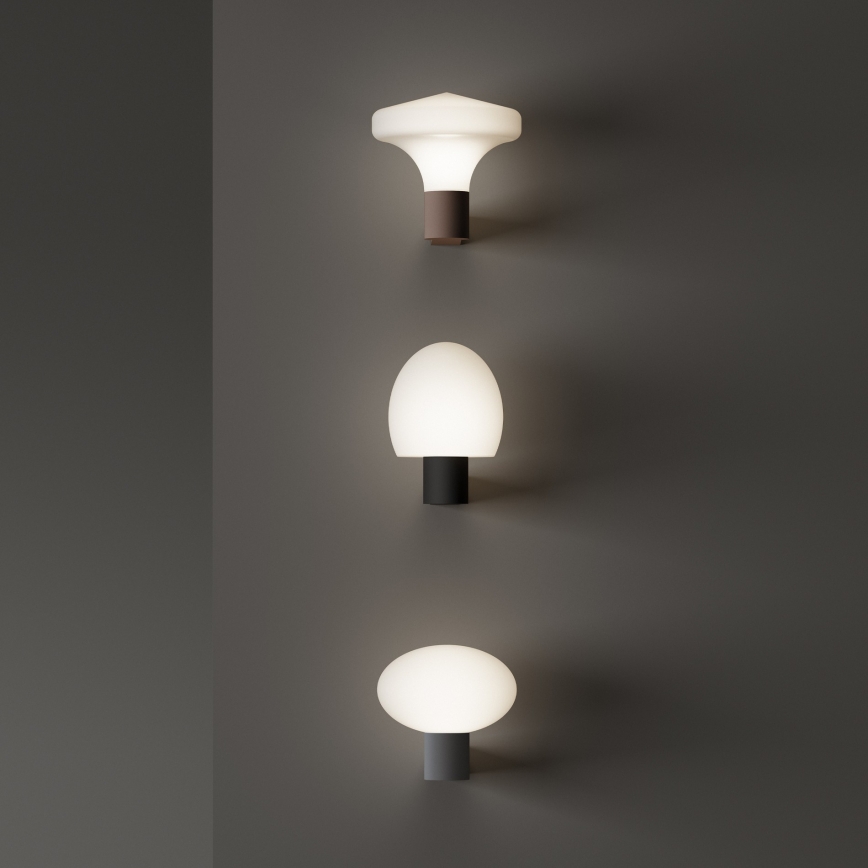 Ideal Lux - Outdoor wall light CLIO 1xE27/42W/230V IP44 grey
