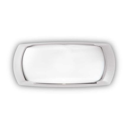 Ideal Lux - Outdoor wall light FELIX 1xE27/23W/230V IP66 white