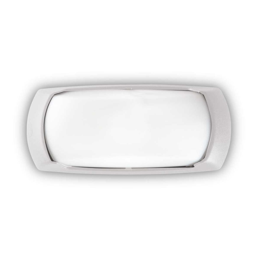 Ideal Lux - Outdoor wall light FELIX 1xE27/23W/230V IP66 white