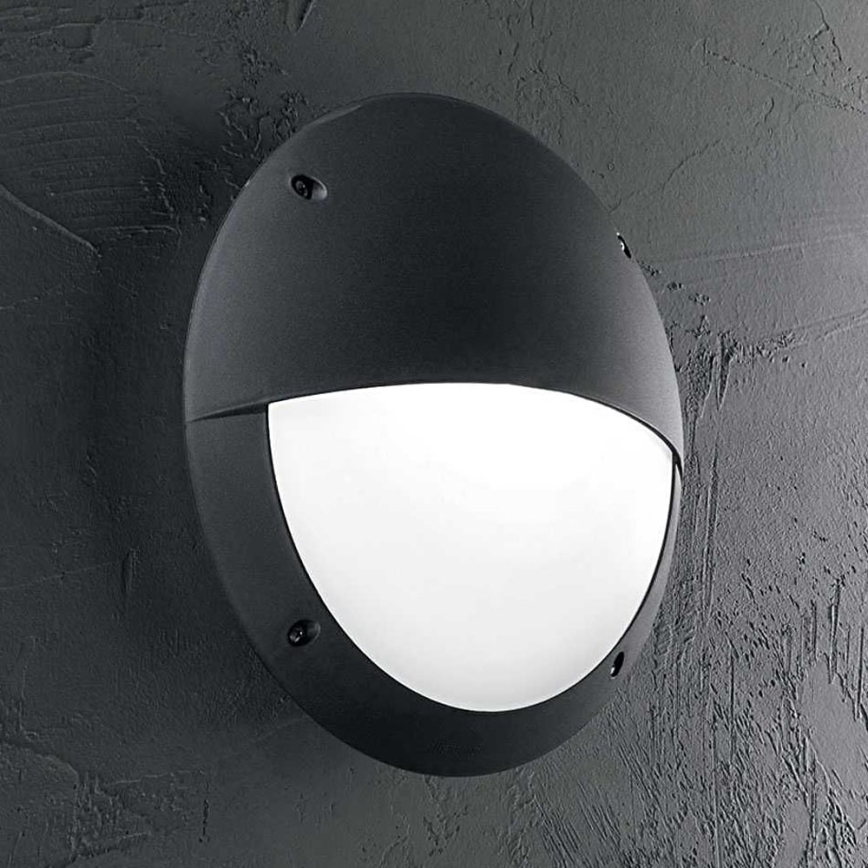 Ideal Lux - Outdoor wall light LUCIA 1xE27/23W/230V IP66 black