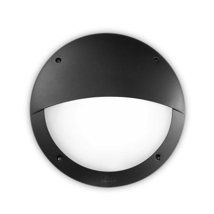Ideal Lux - Outdoor wall light LUCIA 1xE27/23W/230V IP66 black