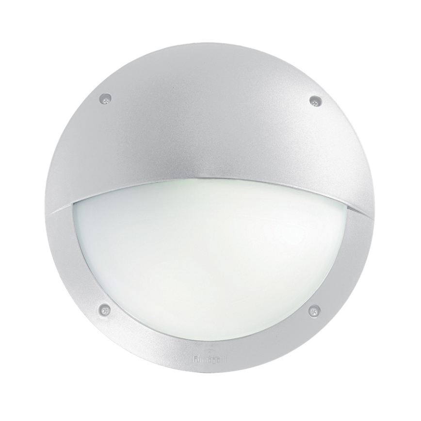 Ideal Lux - Outdoor wall light LUCIA 1xE27/23W/230V IP66 white