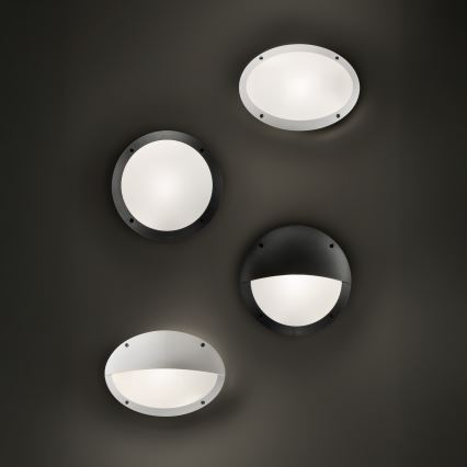 Ideal Lux - Outdoor Wall Light POLAR 1xE27/23W/230V IP66 White