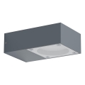 Ideal Lux - Outdoor wall light SIRIO 1xGX53/9W/230V IP65 anthracite
