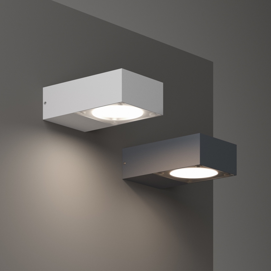 Ideal Lux - Outdoor wall light SIRIO 1xGX53/9W/230V IP65 anthracite