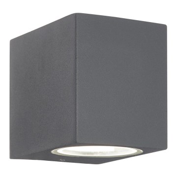 Ideal Lux - Outdoor wall light UP 1xG9/15W/230V IP44 Anthracite