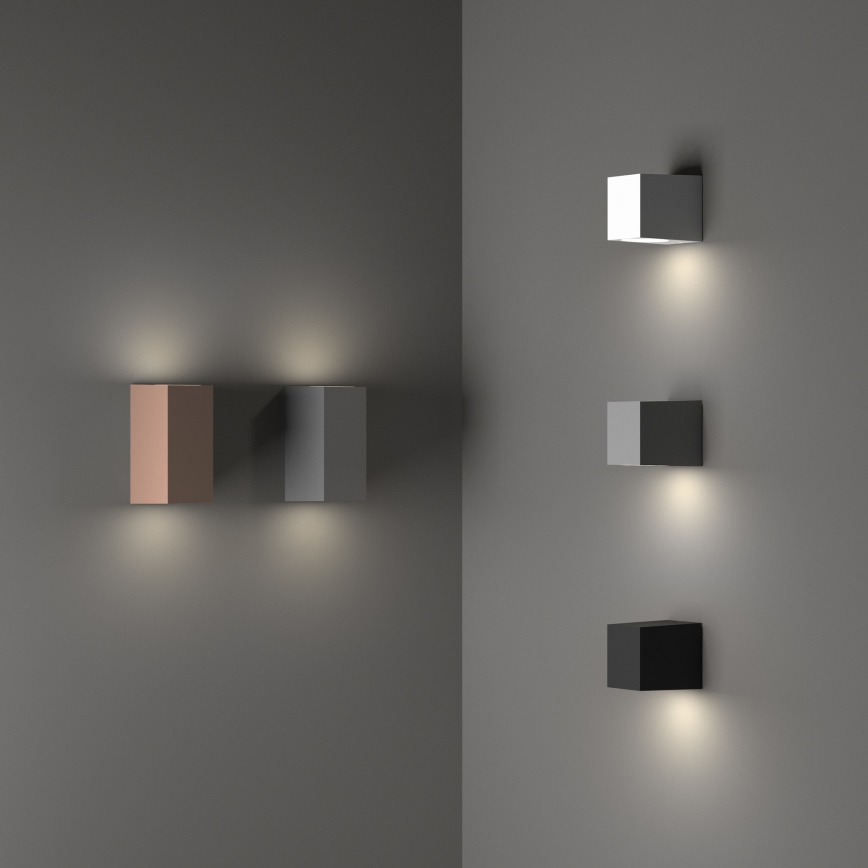 Ideal Lux - Outdoor wall light UP 1xG9/15W/230V IP44 Anthracite