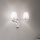 Ideal Lux - PEGASO Crystal Wall Sconce 2x E14/28W/230V Polished Chrome