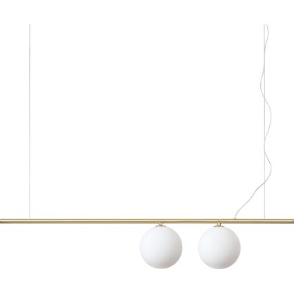 Ideal Lux - PERLINE LED cable pendant 2x G9/3W/230V, Gold