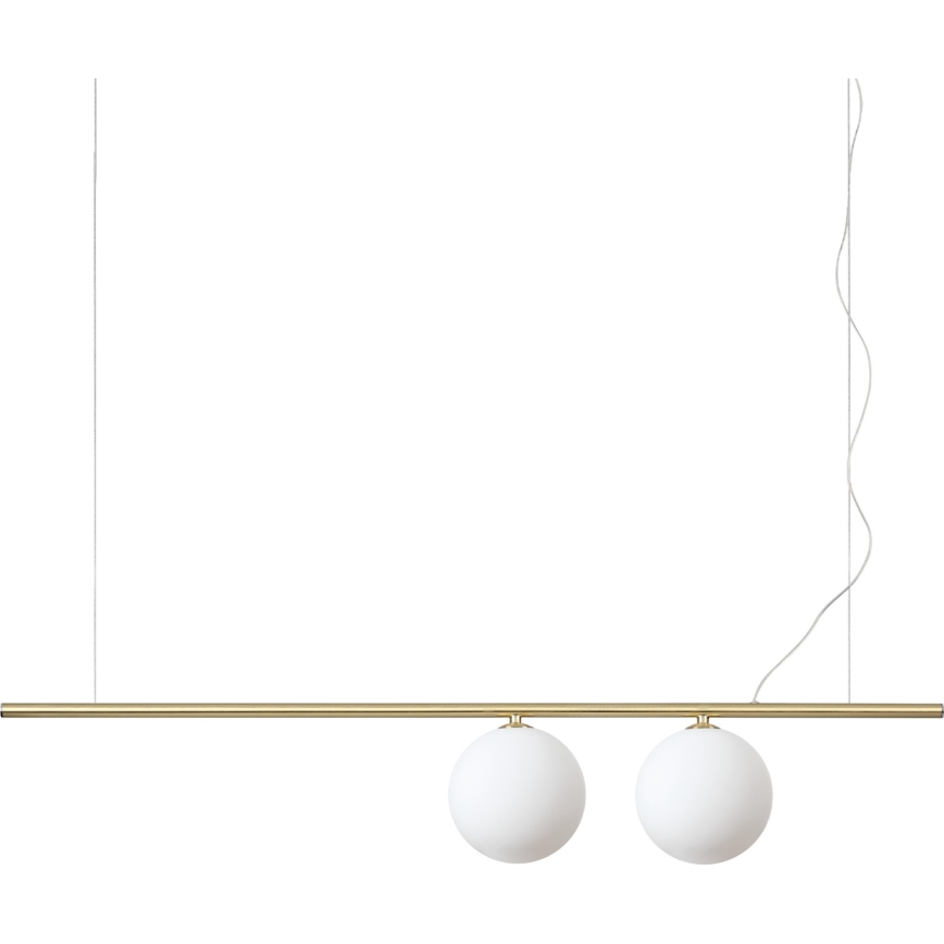 Ideal Lux - PERLINE LED cable pendant 2x G9/3W/230V, Gold