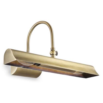 Ideal Lux - Picture light RETRO 2xE14/28W/230V brass