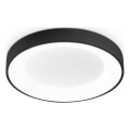 Ideal Lux - PLANET LED Ceiling Light / 20W / 230V / CRI 90 / Ø 40 cm / Black
