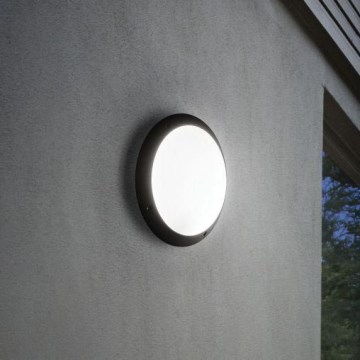 Ideal Lux - POLAR Outdoor Wall Light 1xE27/23W/230V IP66, Black