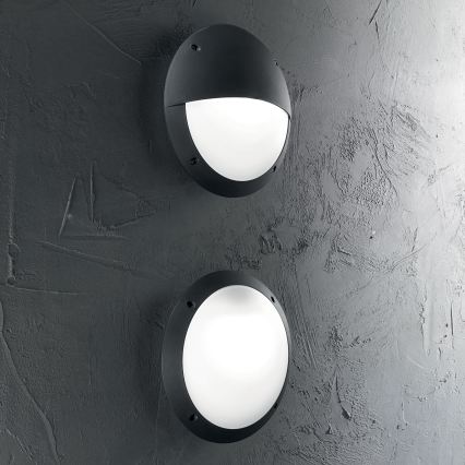 Ideal Lux - POLAR Outdoor Wall Light 1xE27/23W/230V IP66, Black