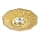 Ideal Lux - POLKA Recessed Ceiling Light 1xGU10/50W/230V, Gold