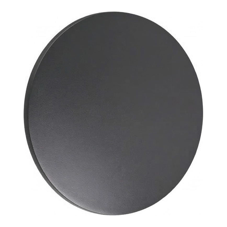 Ideal Lux - LED Outdoor Wall Light PUNTO LED/9W/230V CRI 90 Ø 18 cm IP54 anthracite