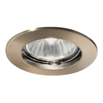 Ideal Lux - Recessed light JAZZ 1xGU10/50W/230V bronze