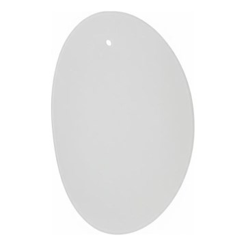 Ideal Lux - Replacement lampshade for OVALINO chandelier or ceiling light, white