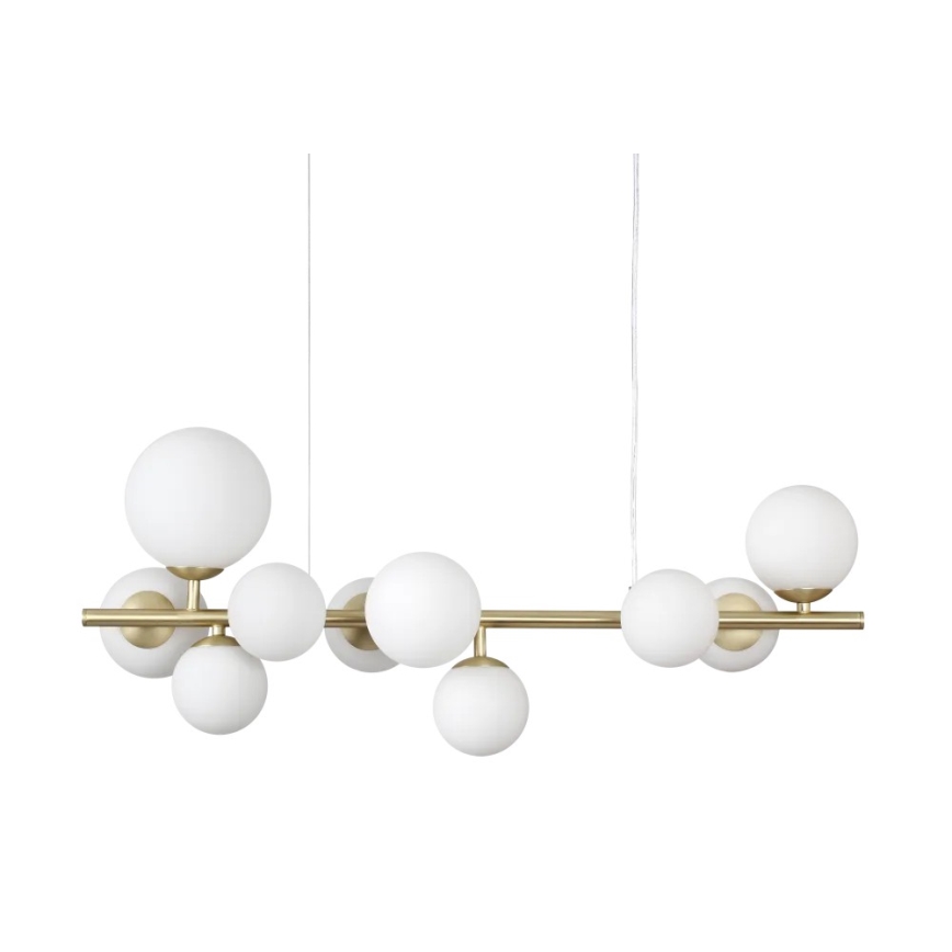 Ideal Lux - Replacement lampshade for PERLAGE chandelier/fixture/lamp, Ø 12 cm, white