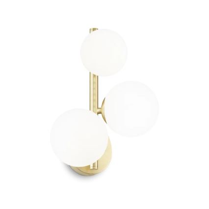 Ideal Lux - Replacement lampshade for PERLAGE chandelier/fixture/lamp, Ø 12 cm, white