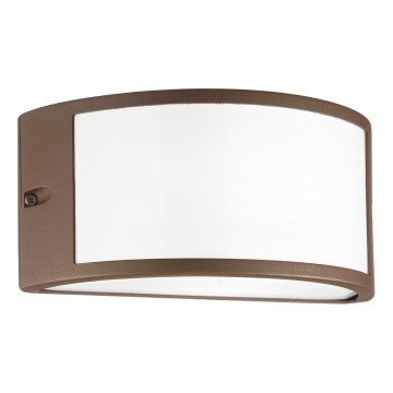 Ideal Lux - REX Outdoor Wall Light 1xE27/60W/230V IP44 Brown