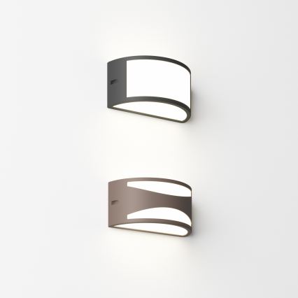 Ideal Lux - REX Outdoor Wall Light 1xE27/60W/230V IP44 Brown