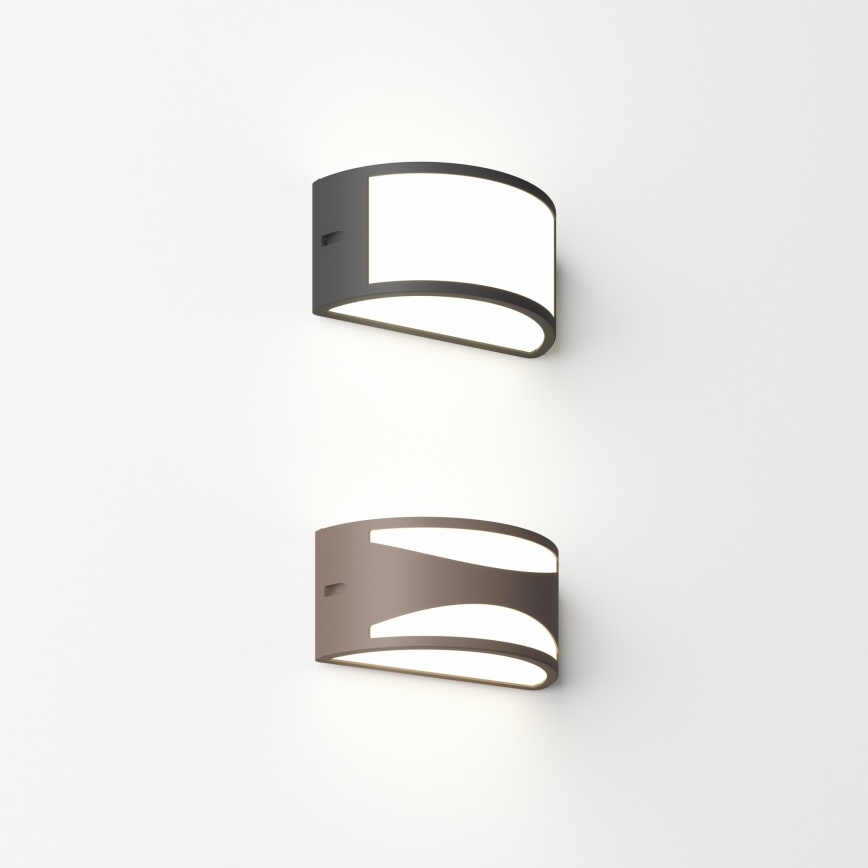 Ideal Lux - REX Outdoor Wall Light 1xE27/60W/230V IP44 Brown