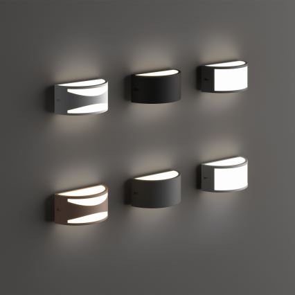 Ideal Lux - REX Outdoor Wall Light 1xE27/60W/230V IP44 Brown