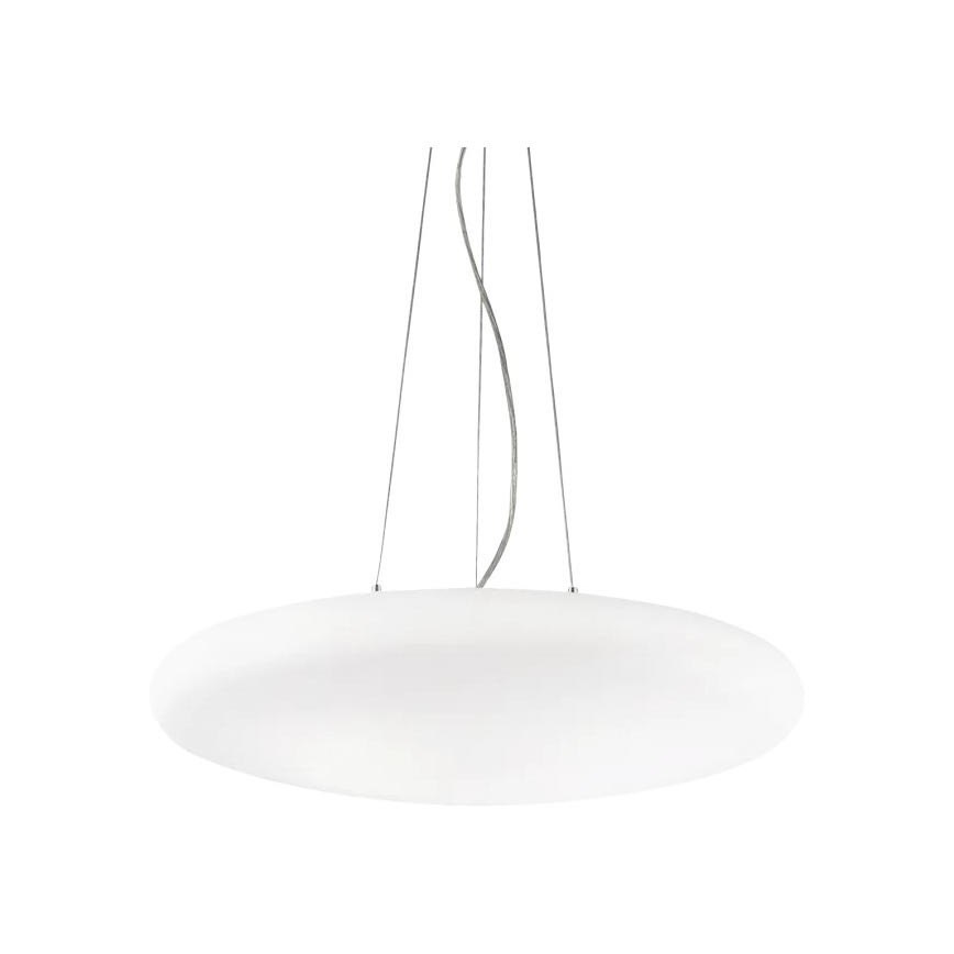 Ideal Lux - SMARTIES Cable Pendant 3xE27/42W/230V, Ø 42.5 cm, White
